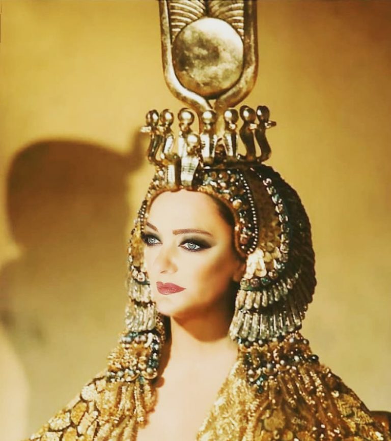 Diala Arslan as Cleopatra from the book by Margaret George - Memoirs of Cleopatra