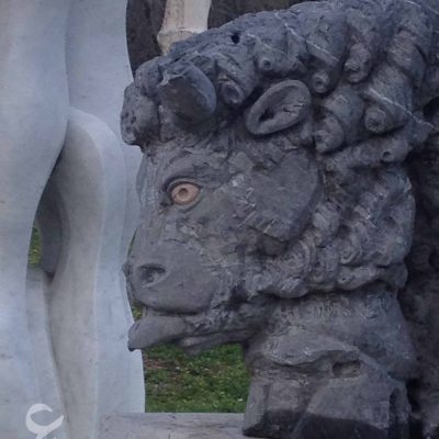 symposium aley statue by alexander haitof bulgaria
