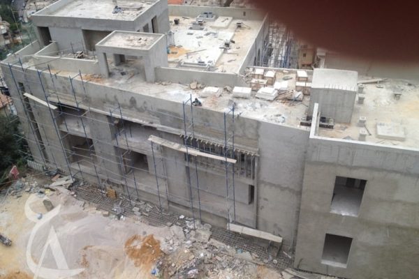 tanios hotel aley under construction