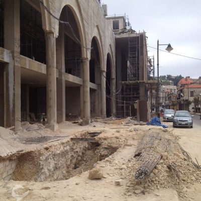 tanios hotel aley new building from main street