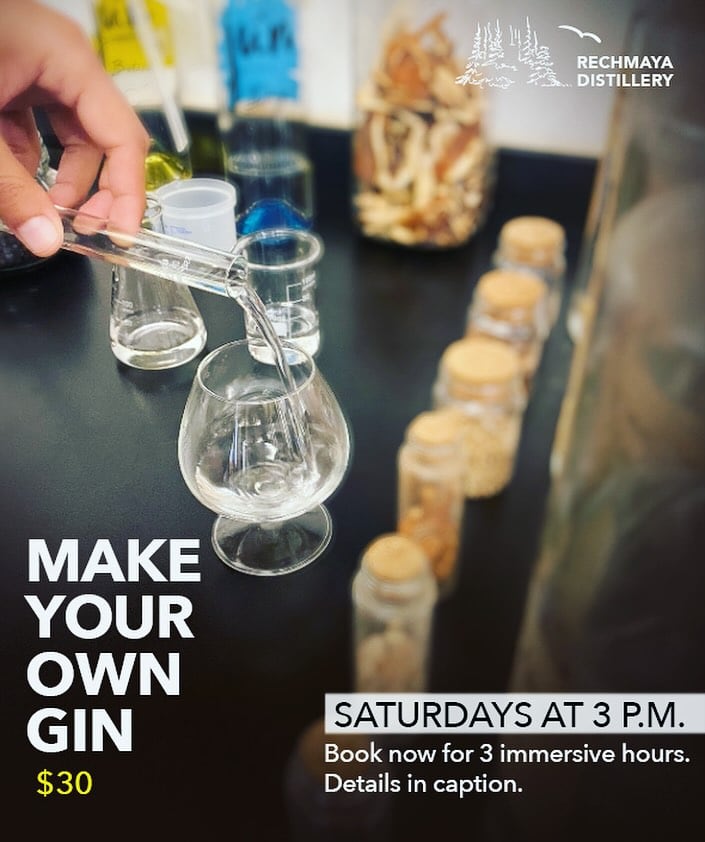 Make Your Own Gin – Rechmaya Distillery