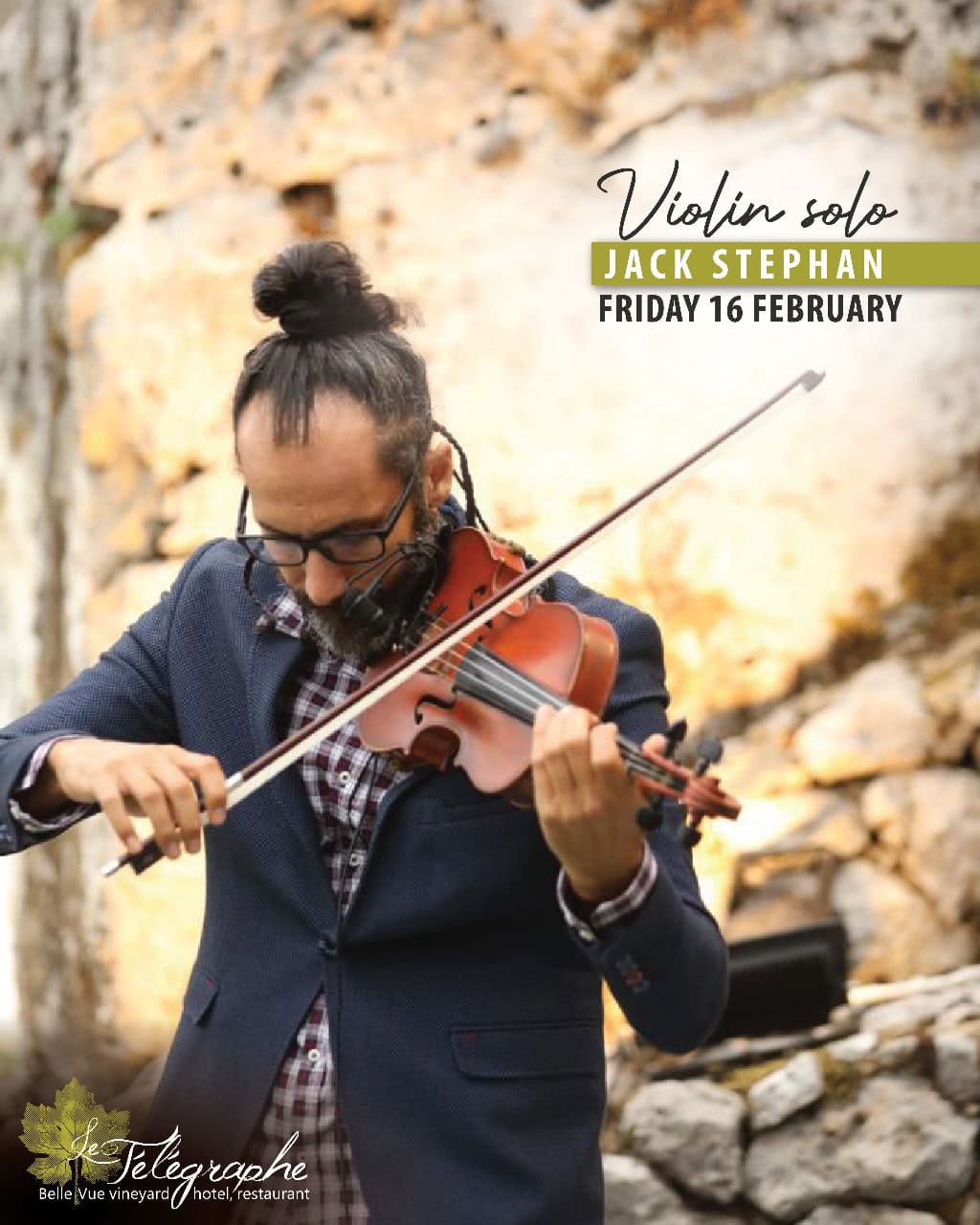 Violin Solo – Jack Stephan – Le Telegraphe – Belle-Vue Winery – Bhamdoun